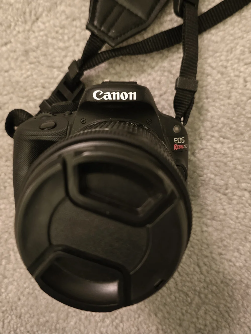 Canon EOS Rebel SL1 Black DSLR Camera with 18-55mm Lens